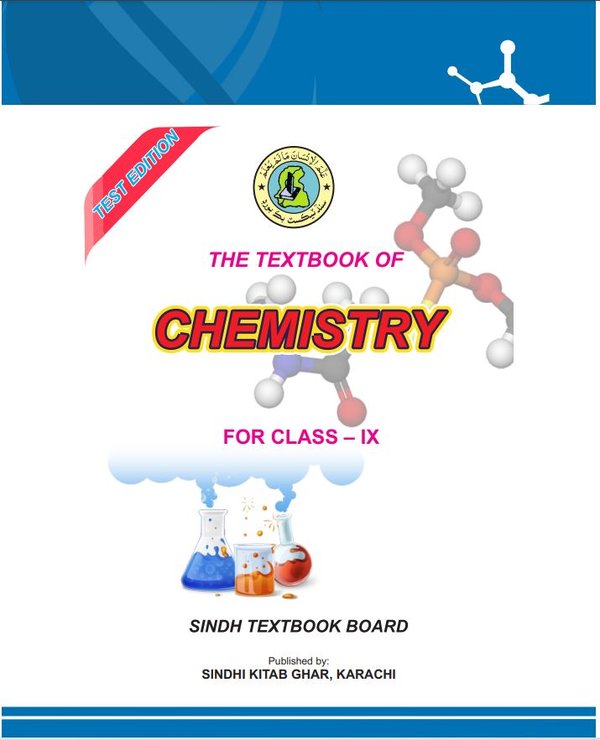Class 9 Chemistry — Solved Exercises (English Medium) — official book cover
